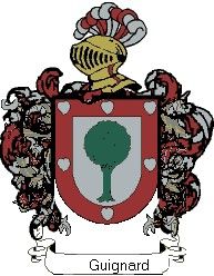 Escudo del apellido Guignard