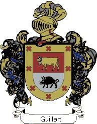 Escudo del apellido Guillart