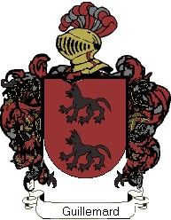 Escudo del apellido Guillemard