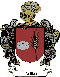 Escudo del apellido Guilles