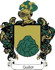 Escudo del apellido Guillot