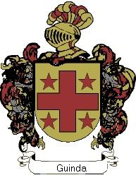 Escudo del apellido Guinda