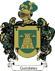 Escudo del apellido Guindales