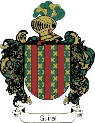 Escudo del apellido Guiral