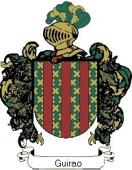 Escudo del apellido Guirao