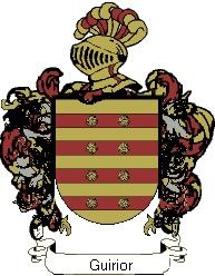 Escudo del apellido Guirior