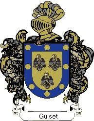 Escudo del apellido Guiset