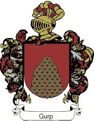 Escudo del apellido Gurp