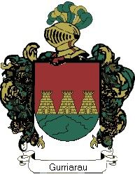 Escudo del apellido Gurriarau