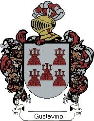 Escudo del apellido Gustavino