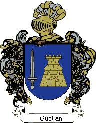 Escudo del apellido Gustian