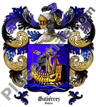 Escudo del apellido Gutiérrez