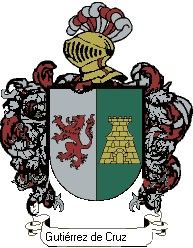 Escudo del apellido Gutiérrez de cruz