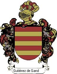 Escudo del apellido Gutiérrez de gandarilla