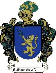 Escudo del apellido Gutiérrez de la cámara