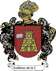 Escudo del apellido Gutiérrez de la concha