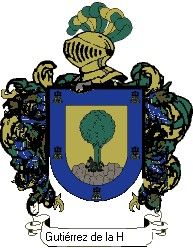 Escudo del apellido Gutiérrez de la huerta