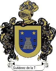 Escudo del apellido Gutiérrez de la torre