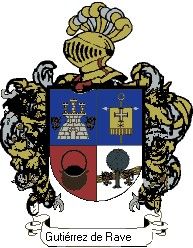 Escudo del apellido Gutiérrez de rave