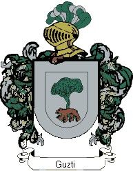 Escudo del apellido Guzti