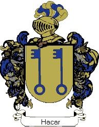 Escudo del apellido Hacar