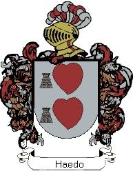 Escudo del apellido Haedo