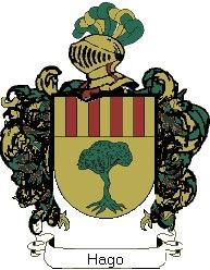 Escudo del apellido Hago