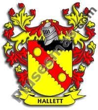 Escudo del apellido Hallett