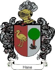 Escudo del apellido Hane