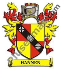 Escudo del apellido Hannen