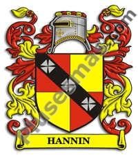 Escudo del apellido Hannin