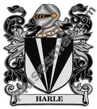 Escudo del apellido Harle