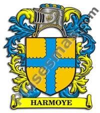 Escudo del apellido Harmoye