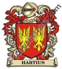 Escudo del apellido Hartius
