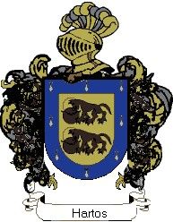 Escudo del apellido Hartos