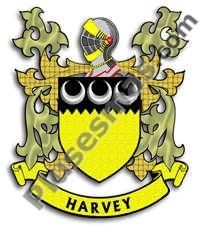 Escudo del apellido Harvey