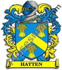 Escudo del apellido Hatten