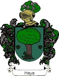 Escudo del apellido Haya