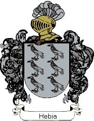 Escudo del apellido Hebia