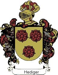 Escudo del apellido Hediger