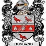 Escudo del apellido Husband