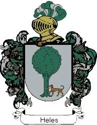 Escudo del apellido Heles