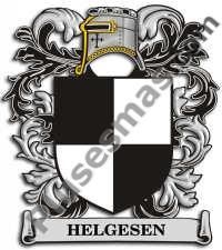 Escudo del apellido Helgesen