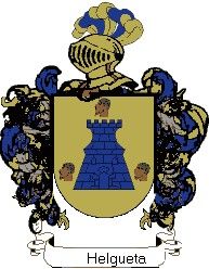 Escudo del apellido Helgueta