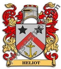 Escudo del apellido Heliot
