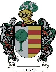 Escudo del apellido Helvas