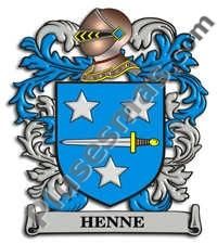 Escudo del apellido Henne