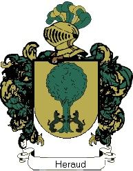 Escudo del apellido Heraud