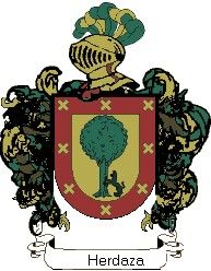 Escudo del apellido Herdaza