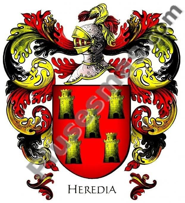 Escudo del apellido Heredia